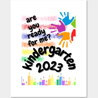 Are you ready for me Kindergarten 2023 Posters and Art